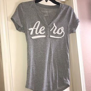 Gray Aeropostale T-Shirt.